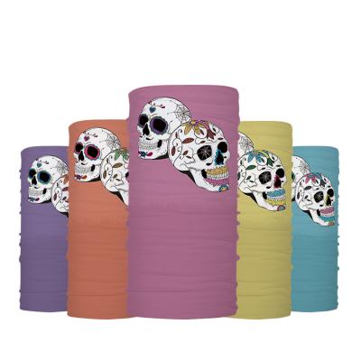 China 2019 Fashion Motorcycle Wholesale Sale Muti-function Factory Scarf Skull Multifunctional Seamless Bandana for sale