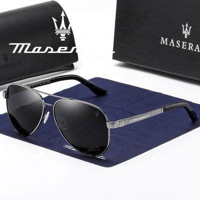 China Fashion sunglasses 2022 spring and summer fashion car brand logo sunglasses men's driving sunglasses outdoor riding for sale