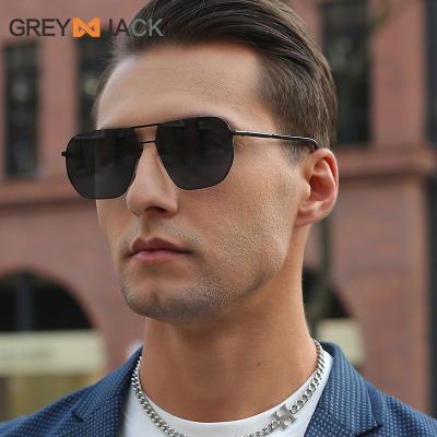 China Motor Shade Retro Glasses Men's Fashion Sunglasses Polarized Aluminum Sun Glasses Women Glass Coated Glass for sale