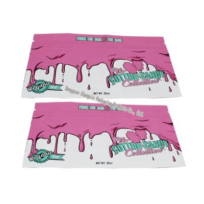 China Zipper Resealable Aluminum Foil Moisture Proof Smell Proof Mylar Tea Powder Pouch Packaging Bag for sale