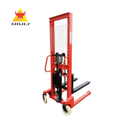 China Machinery Repair Shops NIULI Empilhadeira Forklift 1ton 2ton 3ton Manual Hydraulic Hand Forklift Pallet Stacker à venda