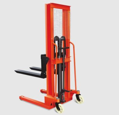 China Hotels Economic Steel Hydraulic Beam Forklift Manual Hand Stacker à venda