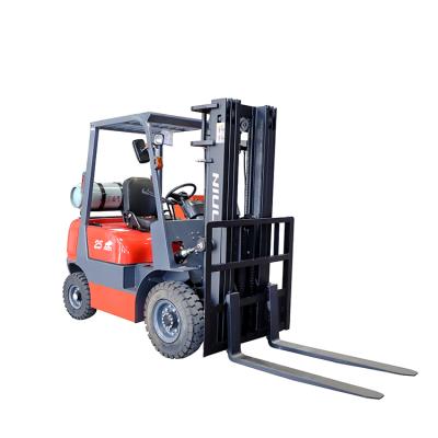 China Hotels NIULI Gasoline LPG Telescopic Forklift for sale