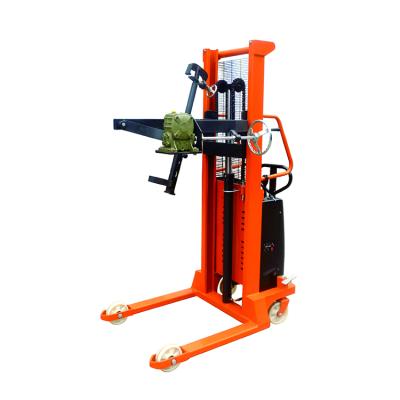 Chine Factory NIULI Ergonomic Electric Drum Stackers With Tipper Lifter Truck à vendre