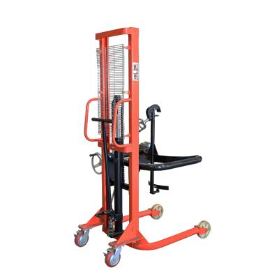 China Factory Sale 350KG Manual Hydraulic Tilting Barrel Forklift à venda