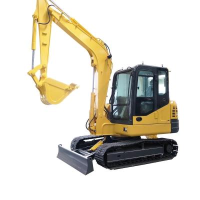 China Haitui 6 ton hydraulic wheel excavator for sale 0.22m3 for sale