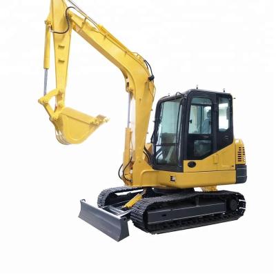 China China Haitui Brand 6 Tons Small Digger Mini Crawler Excavator For Sale 0.22m3 for sale