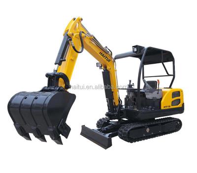 China Chinese Farms New Hydraulic Mini Excavator 1.8ton HT18 Digger / Tractor With CE for sale