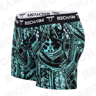 China Wholesale OEM Breathable Underwear Men Brand Long Boxers Hotsale Man Boxer Breathable Shorts Mens Underpants for sale