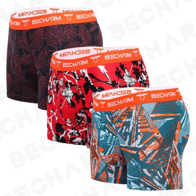 China Various Good Quality Popular Product Best Men's Underwear Breathable Men's Boxer Sets 4packs Cotton Boxers for sale