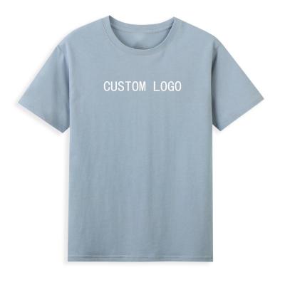 China Customized Customized QUICK DRY Cotton Plain Cotton T-Shirts Men's Short Sleeve Comfortable Printing Shirts for sale