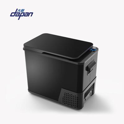 China 40l Black Color Car Mini Smart Refrigerator Fashion Home Mini Car Fridge for sale