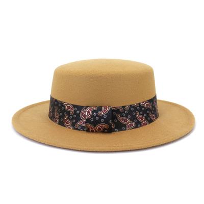 China 100% Wool Mens Womens Vintage Formal Jazz Bowler Hat Wide Brim Ca p Fedora Hat for sale