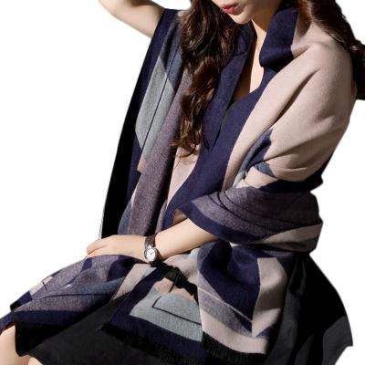 China Autumn new fashionable winter hot sale style cashmere embroidered scarf women's cashmere tassel tassel scarves ethnic dual-use shawl the retro for sale