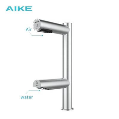 China New Sense European Design AK7130 Style Stainless Steel Toilet Hand Dryer Faucets And Wash Faucets Manufacturer for sale