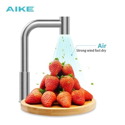 China Newest AIKE AK7171 Modern Deck Mounted Good Price 35mm Meat Fruit Hand Dryer Air Tap Faucet Kitchen for sale