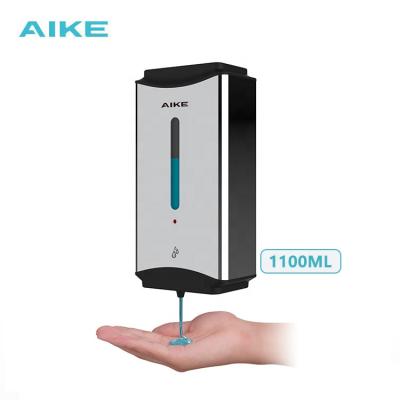 China NEW Touchless AK1206 Modern Creative Stainless Steel 1100ml Infrared Automatic Soap Dispenser for sale