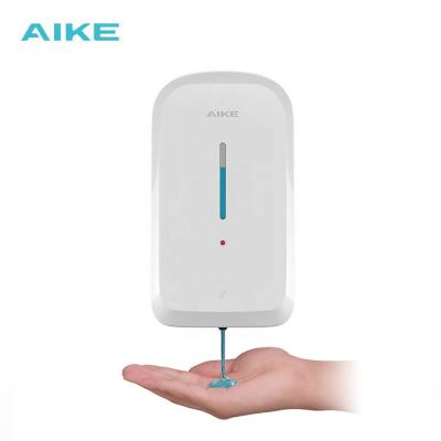 China AIKE AK1220 Induction 1000ml CE ABS Plastic Modern Touchless Wall Mounted Automatic Soap Dispenser for sale