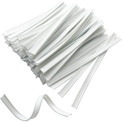 China Eco-friendly 5 mm disposable clip facemask wire nose pin double core for sale