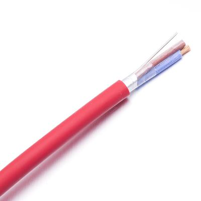 China pH 30 Conductor LSZH Red Copper Shield 2x1.0mm 2 Core Fire Alarm Cable JBFA05- Fire Alarm Cable for sale