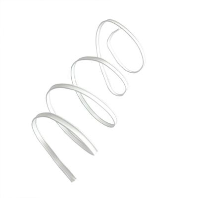 China Eco - Friendly Nose Bridge Strips PE Galvanized Steel Double Pin Plastic Disposable for sale