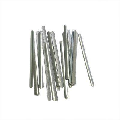 China Eco-friendly aluminum nose bridge strips for facemask for sale