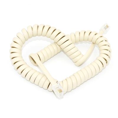 China A.W.G. Flexible Spiral Telephone Handset Cable telecom stretch 24/26/28 for sale