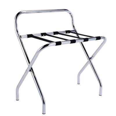 China With Black Durable 4 Back Bar Straps Hotel Room Luggage Rack Luggage Rack For Hotels for sale