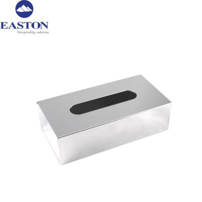 China Wholesale Hotel Bathroom Tissue Box Holder Square Tissue Box Cover for sale