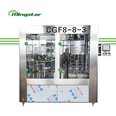 China Beverage Aquatic Plant Pet Bottled Mineral Water Liquid Small Filling Capping Machine for sale