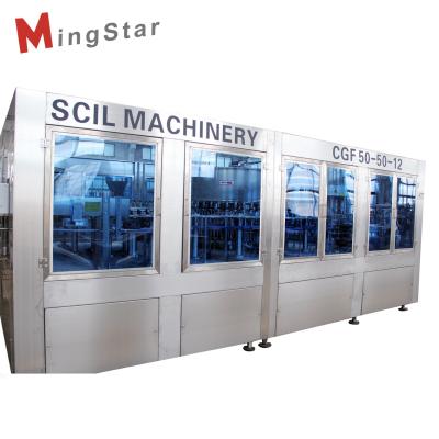 China SS304 Beverage PET Material Full Automatic Bottle Water Filling Machine For Large Scale Aquatic Plant for sale