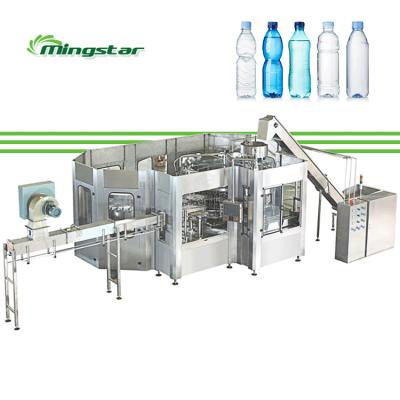 China High quality beverage 3 in 1 filling capping bottling machine with small beverage carbonated water for sale