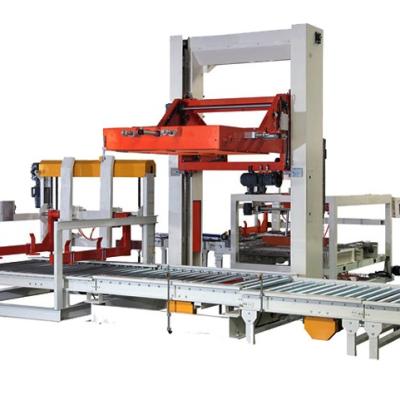 China Fully Automatic Food Carton Bag Palletizer Machine For PET Or Glass Bottled Water Packing for sale