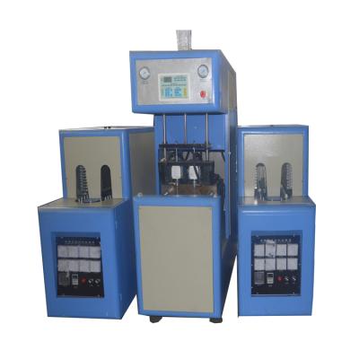 China Semi-automatic Bottle 2 Cavities PET Bottle Blowing Machine For 500ml And 1L for sale