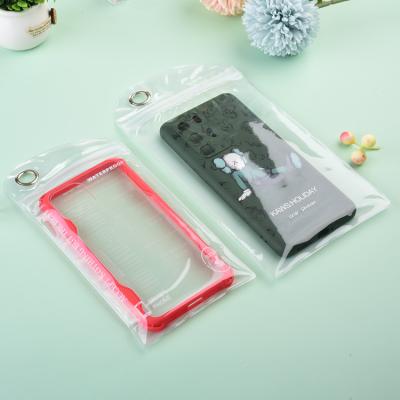 China 100pcs Accessories Custom Made Plastic Packaging Bag Moisture Proof PVC Clear Jewelry Pouch With Zipper for sale