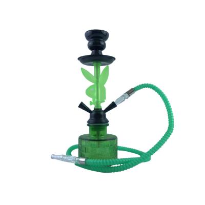 China Soomth Colorful Arabic Wholesale Hookah Shisha Water Pipe Bottle Fittings Small Portable Hookah Accessories for sale