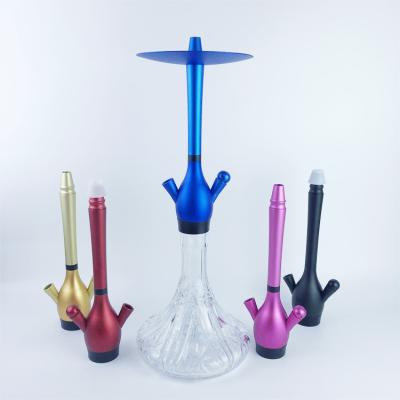 China Durable Aluminum Ceramic Silicone Charcoal Metal Bowl Hookah Shisha Glass Travel Water Pipe Shishas Narguie Smoking Hookah Tongs for sale