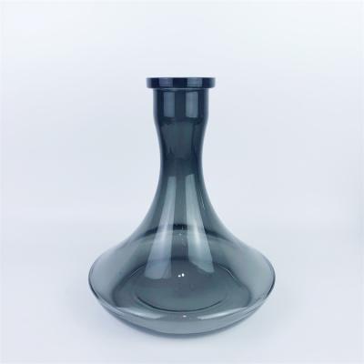 China New Design Russia Good Quality Alpha Glass Hookah Vase Style Shisha Glass Portable Bottle for sale