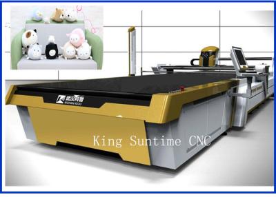 China Intelligent Data Technology Automatic Fabric Cutter Machine For Doll / Plush Toys Cutting for sale