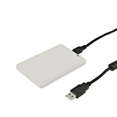 China ABS+PC Keyboard Emulator 860-960Mhz Plug & Play UHF RFID Reader ISO18000 6C ZK-RFID105 for sale