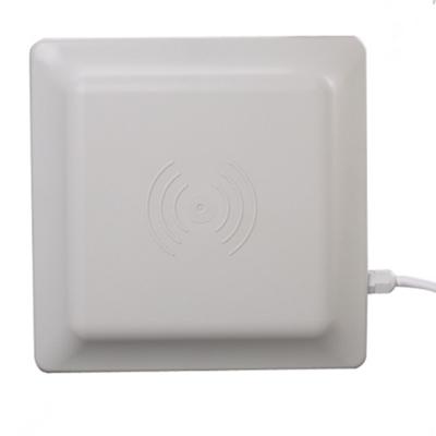 China RFID Reader UHF RFID Integrated Reader ZK-RFID101 with 8dbi antenna, support protocol ISO 18000-6C/6B tag for car parking for sale