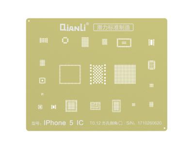 China Original QianLi Reballing 2D and 3D Gold Stencil for Phone CPU, IC and Hard Drive Reballing for sale