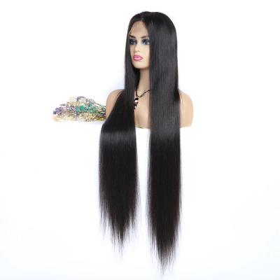 China Silky Straight Virgin Mink Indian Human Hair Full Lace Wigs With Baby Hair Silky Straight Wave HD Lace Wig for sale