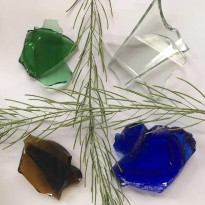 China Hot Selling Multi Yard - Colored Raw Glass Stone Material For Glass Bottle for sale