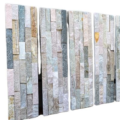 China Wholesale Price Modern Multicolor Rusty Slate Wall Cladding Tiles for sale