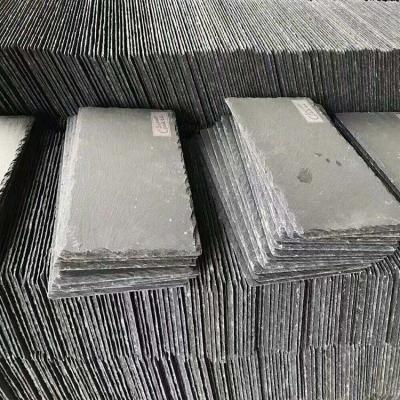 China Modern Natural Black Slate Roof Tiles Feel Cheap for sale