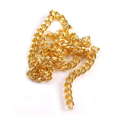 China TSZS Wholesale Nail Art Jewelry 3D Jewelry Accessories 30cm*4mm Thick Chain Nail Art Decoration Metal Charm for sale