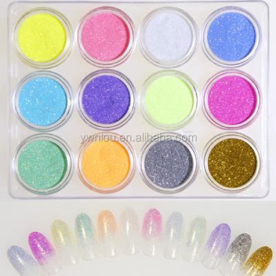 China Superfine PET 0.1mm Premium Acrylic Nails Glitter Powder for sale