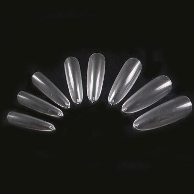 China Fashion TSZS Special Wholesale Matte False Finger ABS Nails Long Almond Nails 500pcs/bag Artificial Nail Tips for sale