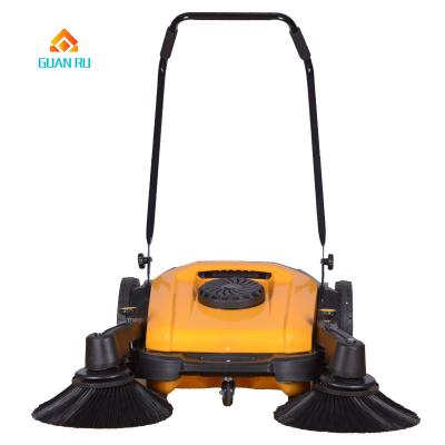 China Hotels Dry Industrial Clean Manual Floor Sweeper Hand Push Sweeper Floor Sweeper for sale